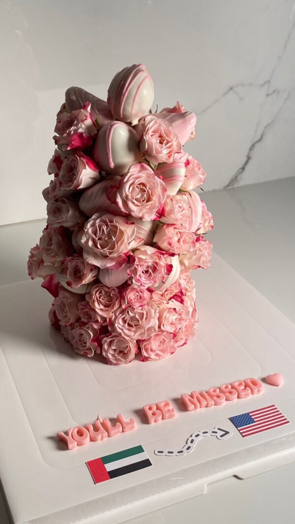 Dipped strawberry cone