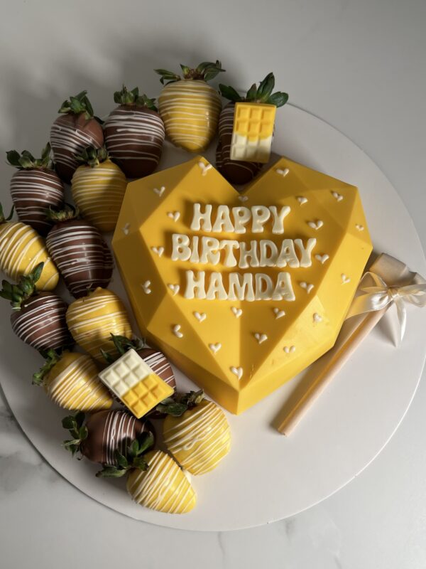 Breakable chocolate heart