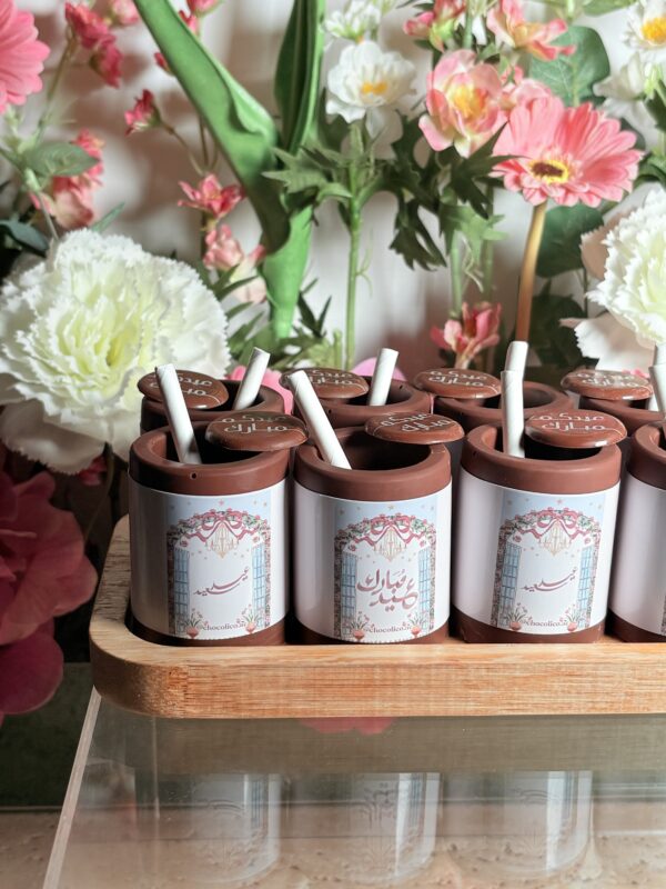 اكواب الجوكليت للتقديم  12 حبه